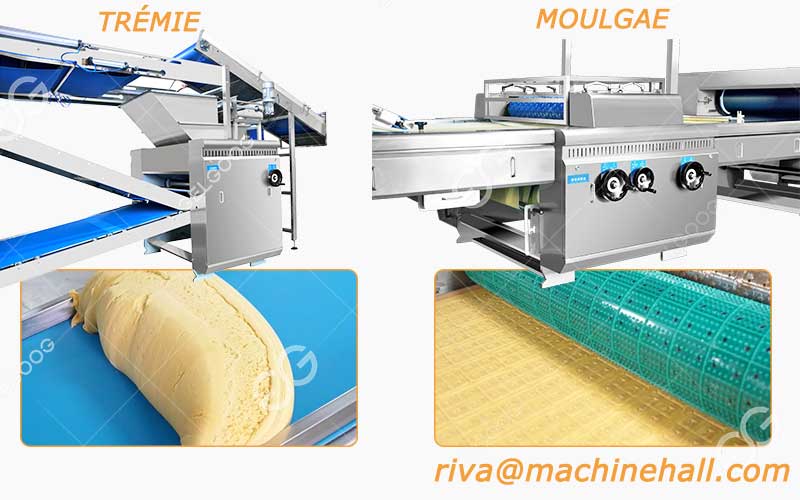 Principe De Fonctionnement De Machine À Mouler Les Biscuits