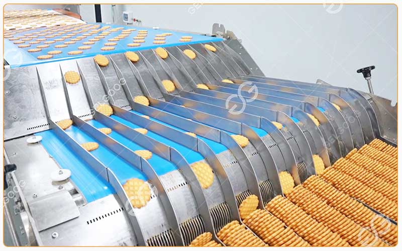 Objectif De La Machine À Trier Les Biscuits