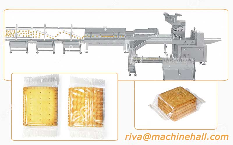 Caractéristiques De La Machine D'Emballage Sous Flux De Biscuits