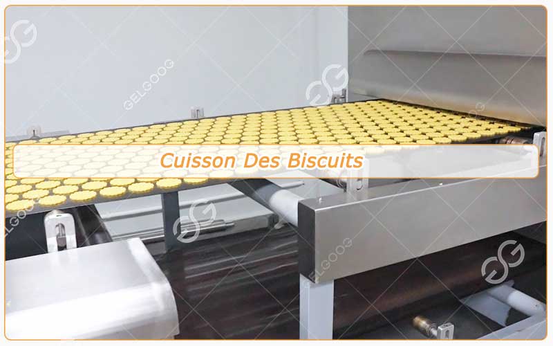 Cuisson De La Production De Biscuits